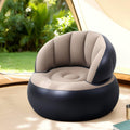 Gardeon Inflatable Chair Blow Up Air Sofa Camping with Pump