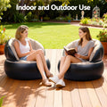 Gardeon Inflatable Chair Blow Up Air Sofa Camping with Pump