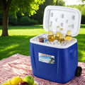 Glacio 38L Portable Ice Cooler Box Wheels Camping Fridge