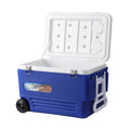 Glacio 60L Portable Ice Cooler Box Wheels Camping Fridge