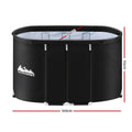 Weisshorn Ice Bath Tub 120x70x70cm Inflatable Cold Water Spa
