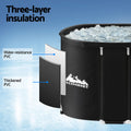 Weisshorn Ice Bath Tub 120x70x70cm Inflatable Cold Water Spa