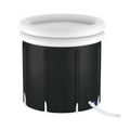 Weisshorn Portable Ice Bath Tub 80x80cm Inflatable Spa Massage