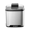 Devanti Ice Cream Maker 2L Gelato Sorbet Machine Silver