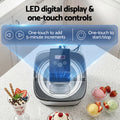 Devanti Ice Cream Maker 2L Gelato Sorbet Machine Silver