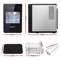 Devanti Ice Maker 5cm Large Ice Cubes Countertop Machine 150pcs/24h for Home