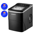 Devanti Portable Ice Cube Maker 2L Black Benchtop Home Bar Machine
