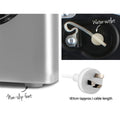 Devanti Portable Ice Cube Maker Silver 2L Home