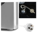 Devanti Portable Ice Cube Maker Silver 2L Home