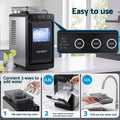 Devanti Ice Maker Ice Slim Compact Countertop Machine 12KG/24H for Home