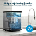 Devanti Ice Maker Machine 20kg Chewable Nugget Ice Countertop w/Self Cleaning