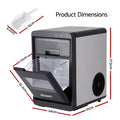 Devanti Ice Maker 20kg Nugget Ice Countertop Self Cleaning