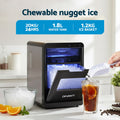 Devanti Ice Maker 20kg Nugget Ice Countertop Self Cleaning