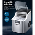 Devanti Ice Maker Machine 3.2L Portable Countertop Ice Cube Tray