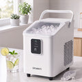 Devanti Ice Maker 11-12kg Portable Bullet Cube Machine White