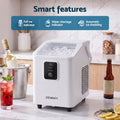 Devanti Ice Maker 11-12kg Portable Bullet Cube Machine White