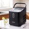 Devanti Ice Maker Portable Ice Machine Countertop Bullet Cube 12KG Black