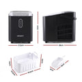 Devanti Ice Maker Portable Ice Machine Countertop Bullet Cube 12KG Black