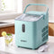 Devanti 12KG Ice Maker Machine Bullet Ice Cube Portable Green