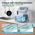 Devanti 12KG Ice Maker Machine Bullet Ice Cube Portable Green