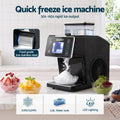 Devanti 20kg/24hr Ice Maker Snowflake Bingsu Shaved Ice Slushie Maker Black