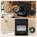 LUVIMO Sphere Ice Maker Machine 50mm Ice Ball 140pcs/day for Home Whiskey Wine