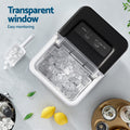 Devanti Ice Maker Machine 12kg Portable Countertop Self Cleaning Black
