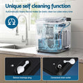 Devanti Ice Maker Machine 12kg Portable Countertop Self Cleaning Black