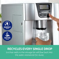 Devanti 2L Portable Ice Maker Water Dispenser Silver