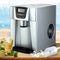 Devanti 2L Portable Ice Maker Water Dispenser Silver