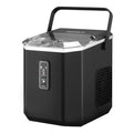 Devanti 12kg Ice Maker Machine 1.3L Black w/Scoop