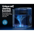 Devanti Portable Ice Maker 12kg Stainless Steel Countertop