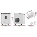 Devanti 12kg Ice Maker Machine Portable Countertop 2L Black