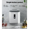 Devanti 12kg Ice Maker Machine Portable Countertop 2L Black