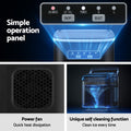 Devanti Ice Maker 12kg Portable Countertop Self Cleaning Black 1.3L