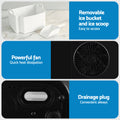 Devanti 15kg Nugget Ice Maker Machine Portable Home