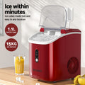 Devanti Ice Maker 15kg Nugget Chewable Ice Cube Machine