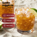 Devanti Ice Maker 15kg Nugget Chewable Ice Cube Machine