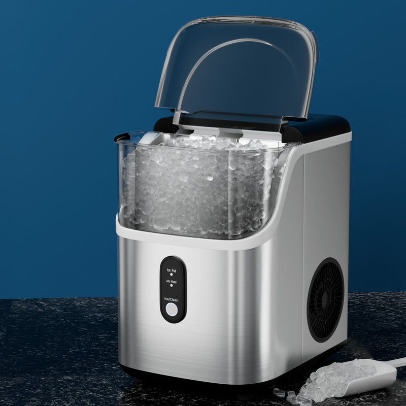 Devanti Ice Maker Machine 15kg Nugget Ice Cube Portable