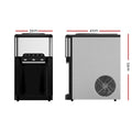 Devanti 20kg Ice Maker Cold Hot Water Dispenser 3L Silver