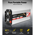 Giantz 1500W Pure Sine Wave Power Inverter DC-AC