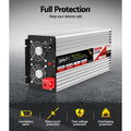 Giantz 2500W/5000W Pure Sine Wave Power Inverter 12V 240V