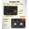 Giantz 2500W/5000W Pure Sine Wave Power Inverter 12V 240V