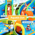 AirMyFun Inflatable Water Slide Splash Park Castle 427x374cm
