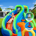 AirMyFun Inflatable Water Slide Splash Park Castle 427x374cm