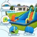 AirMyFun Inflatable Water Slide Splash Park Castle 427x374cm