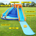 AirMyFun Inflatable Water Slide Park Jumping Castle 465x390cm
