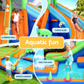 AirMyFun Kids Inflatable Pool Water Slide Jumping Castle 465x430cm