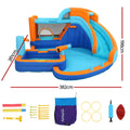 AirMyFun Inflatable Water Slide Jump Castle Pool 382x381cm