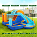 AirMyFun Inflatable Water Slide Jump Castle Pool 382x381cm